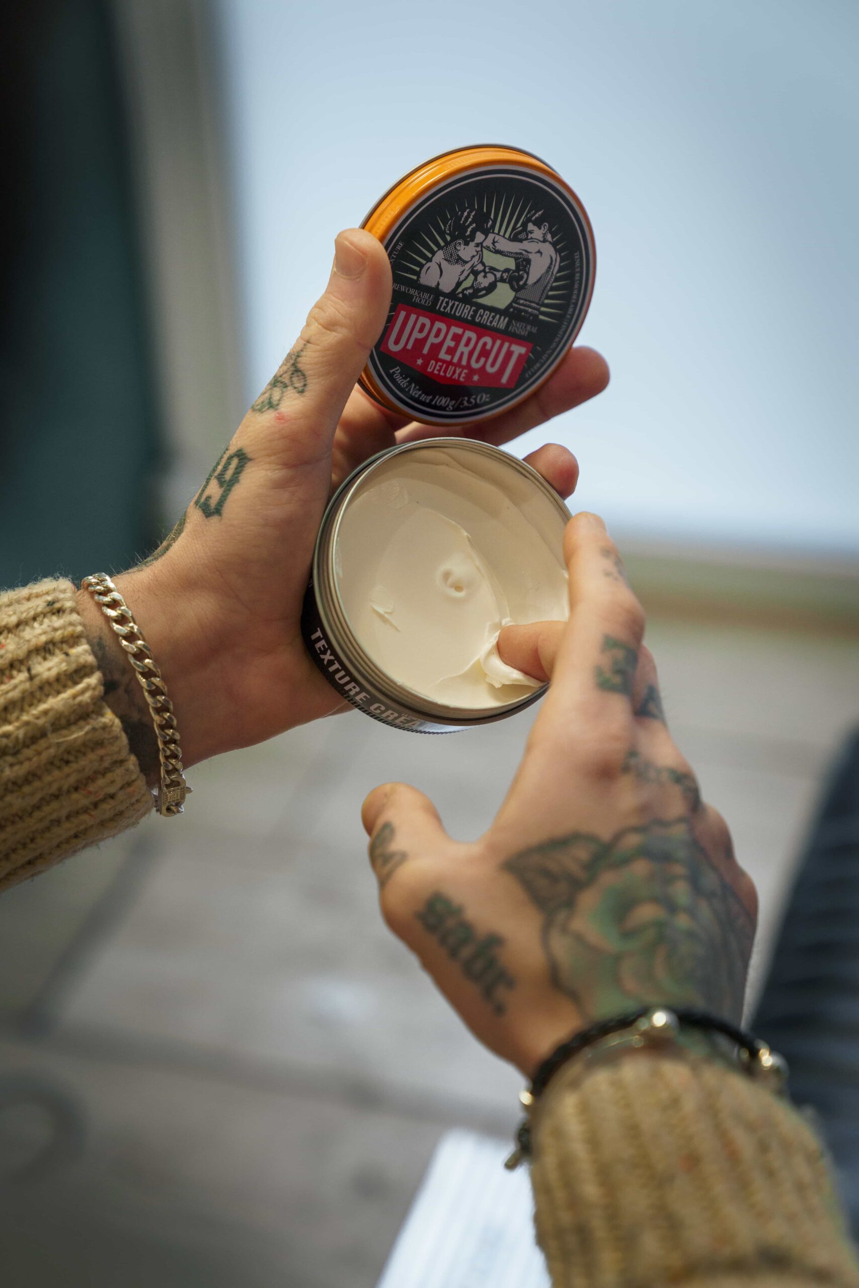 Pflege- und Stylingprodukte im Oguen's Barbershop